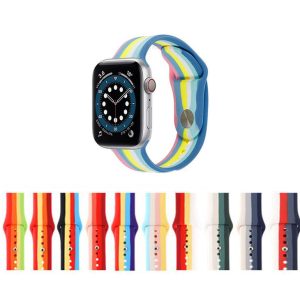 بند آبرنگی ساعت هوشمند اپل واچ سری 7 Apple Watch 7 41mm