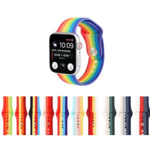 بند آبرنگی ساعت هوشمند اپل واچ سری 7 Apple Watch 7 SE 2021 44mm